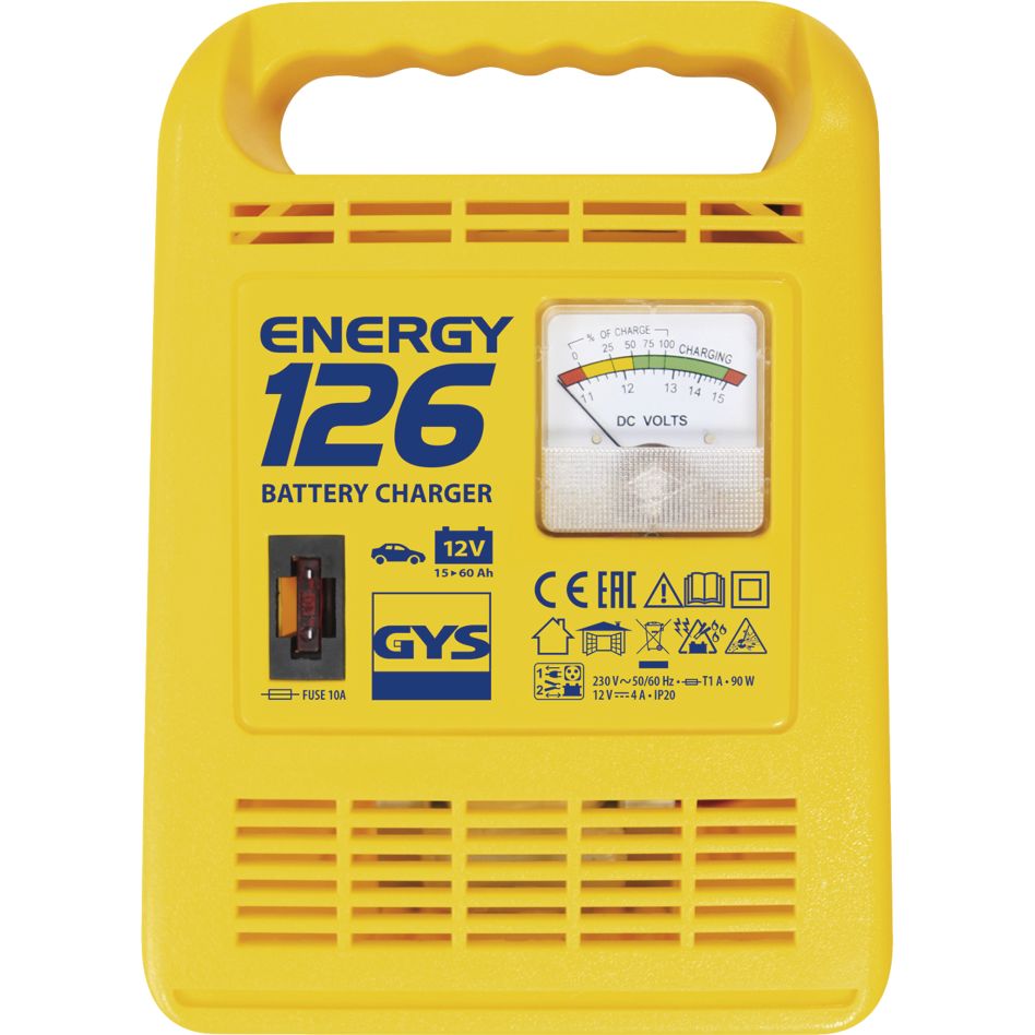 Gys 5192023222 ENERGY 126 traditional 12V Battery Charger