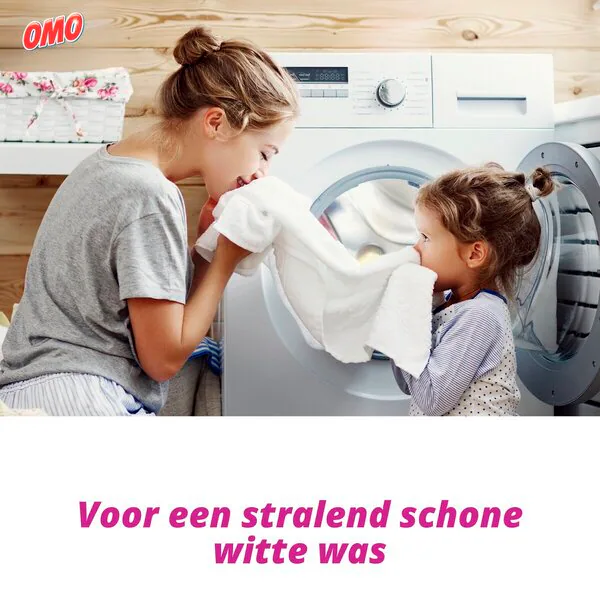 Omo White XXL Washing Powder 3835g, 65 washes