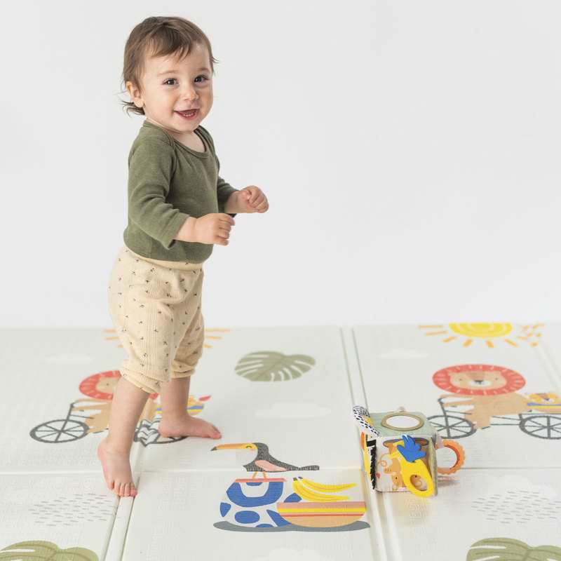 Tapis géant réversible savane Taf Toys