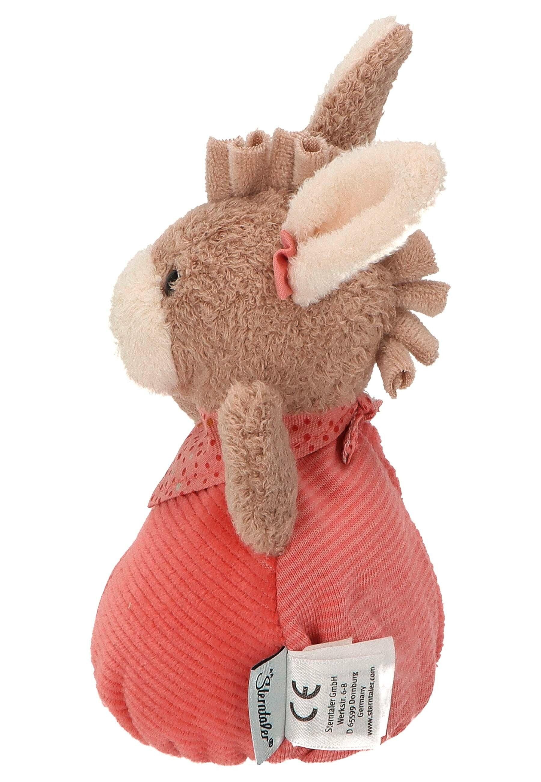 Knuddelsäckchen Esel Emmily in Hellrot, 15 cm