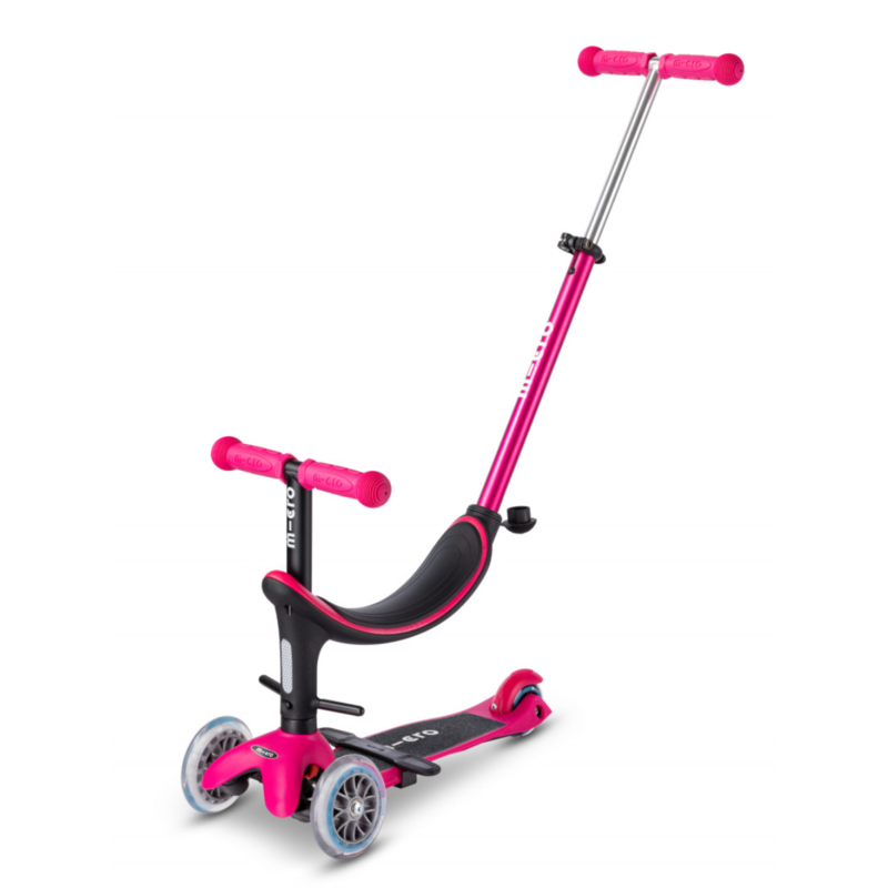 Trottinette 3 Roues - 3en1 Révolution Rose