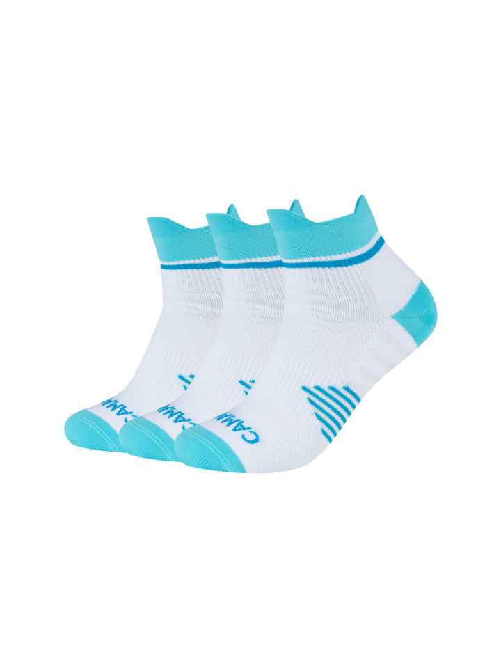 camano Sport-Kurzsocke performance training light 3er Pack function in blue fish günstig kaufen