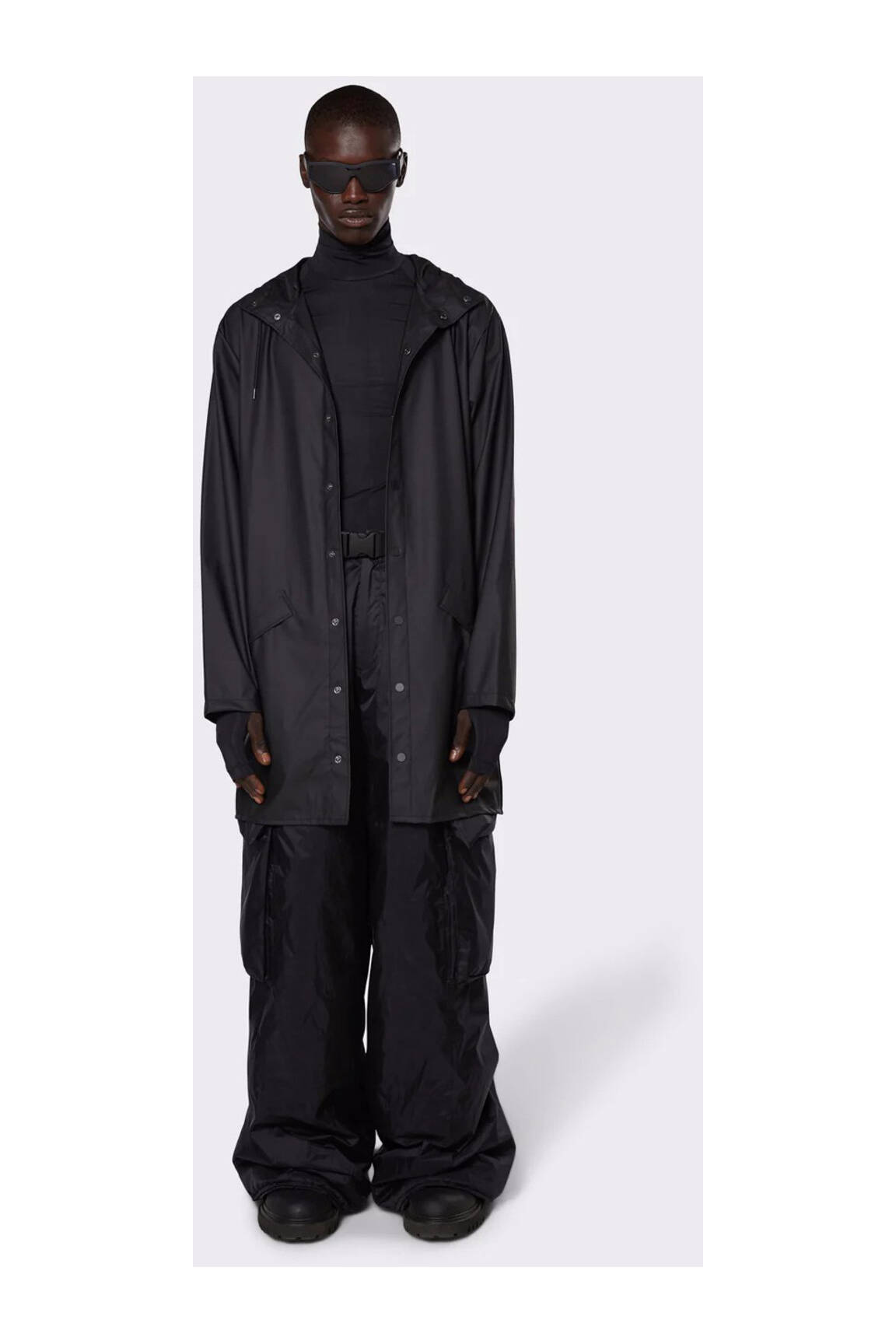 Rains Impermeables Trenchs Femme couleur noir