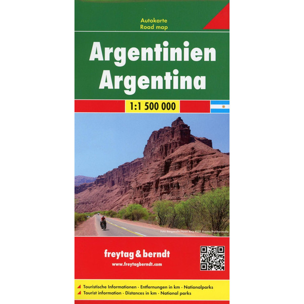 Argentinien Autokarte 1 : 1 500 000 - Straßenkarte
