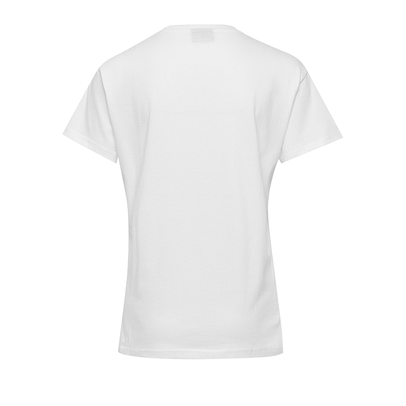 Hummel Cotton T-Shirt Logo Damen Weiss F9001