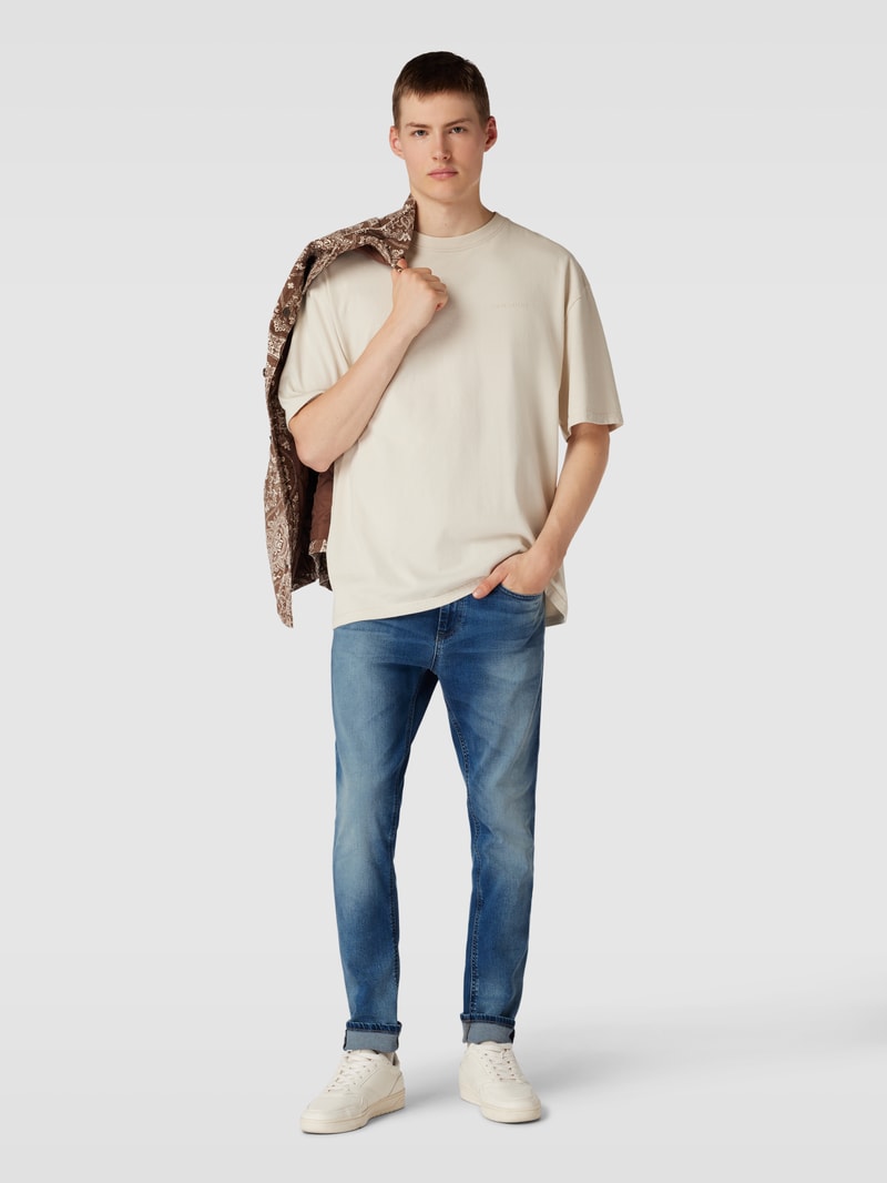Slim Fit Jeans mit Stretch-Anteil Modell 'Austin' in hellblau