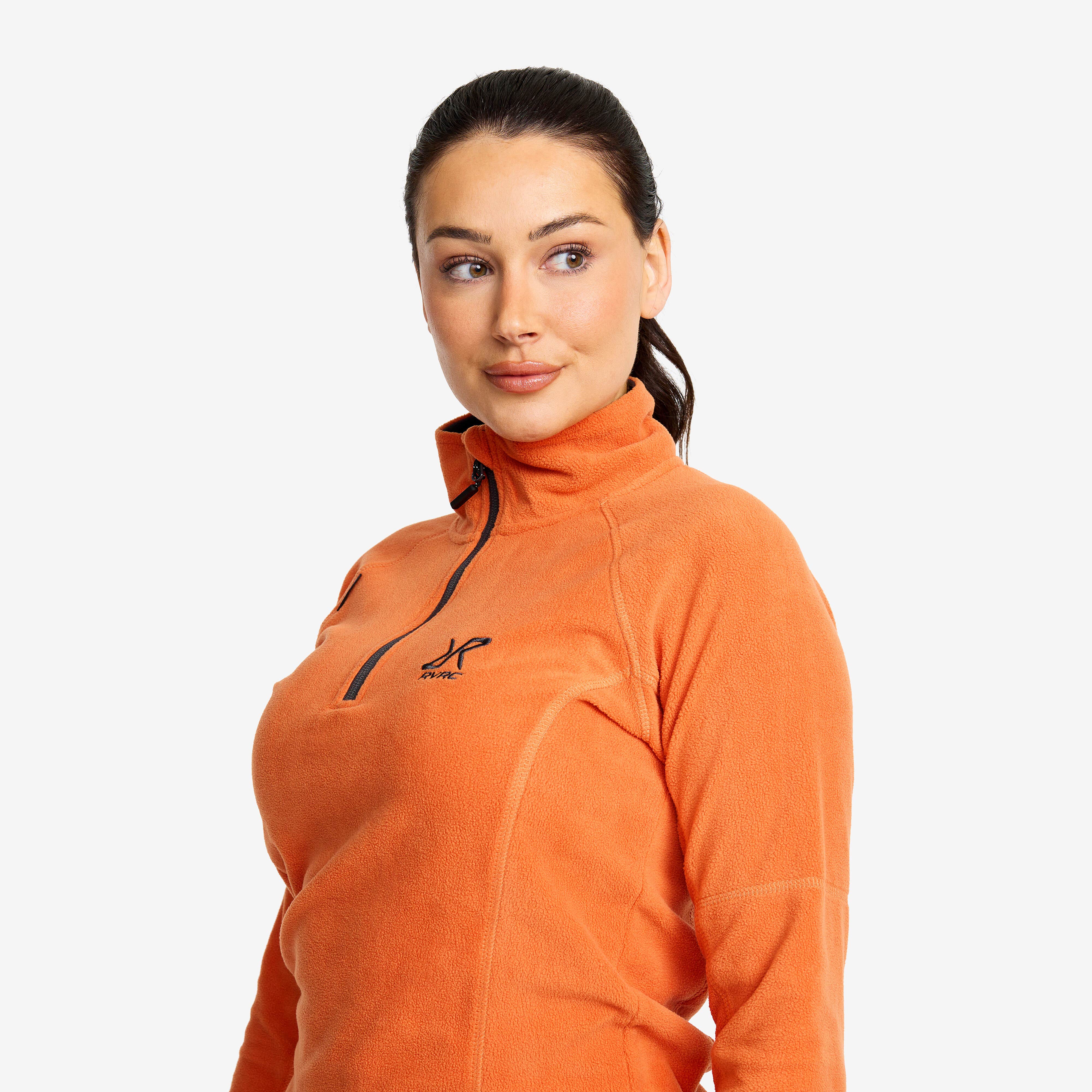 Trekker Fleece Femme Apricot Orange