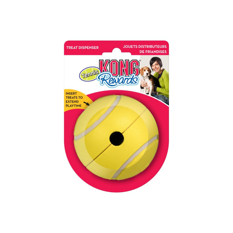 KONG Hundebälle KONG Rewards Snackball Tennis S