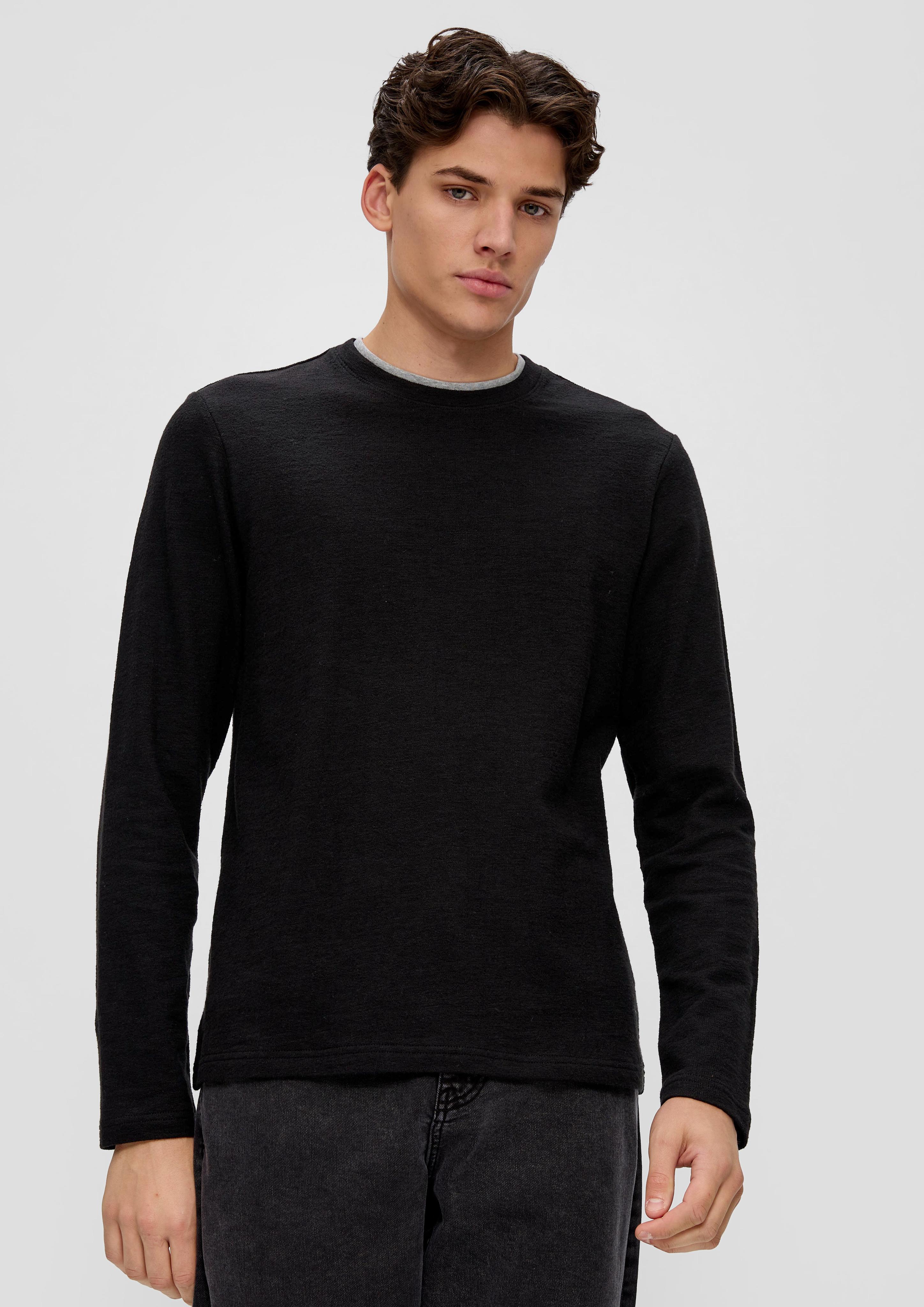 Longsleeve mit Layering-Detail  2138522-9999