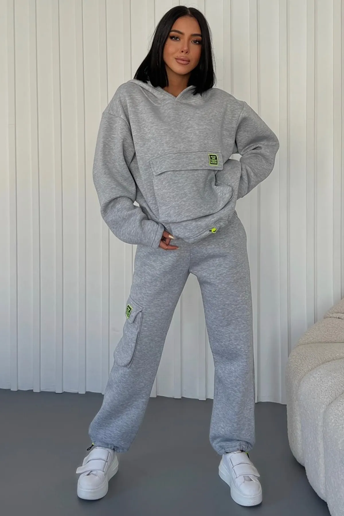 lovebox  Zweiteiler - Grau - Regular Fit