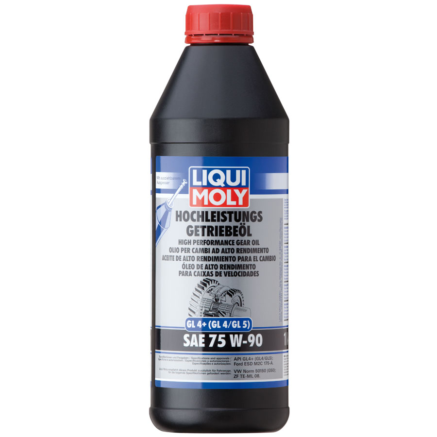 Liqui Moly Hochleistungs-Getriebeöl GL 4+ SAE 75W-90, 1 Liter - ATU