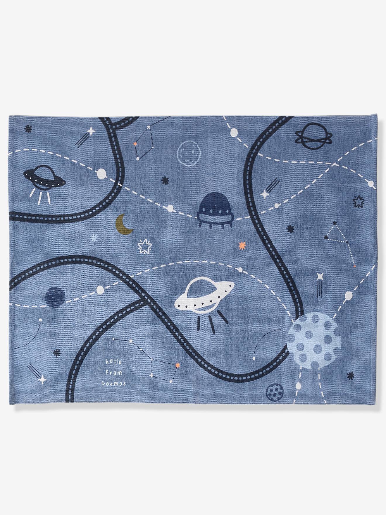 Tapis circuit Cosmos bleu