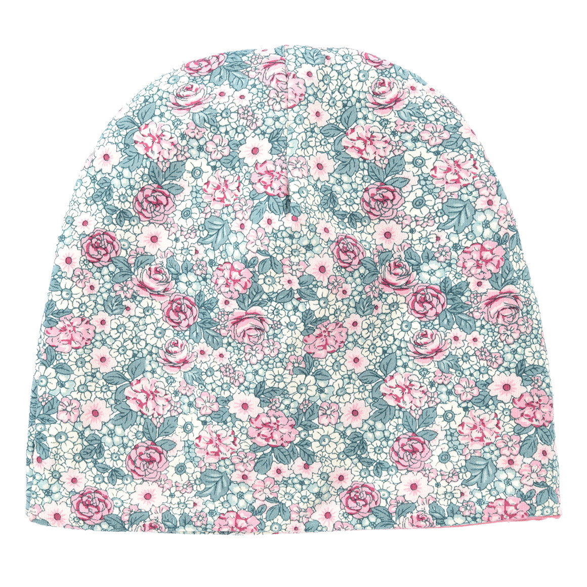 Baby Mütze mit floralem Muster