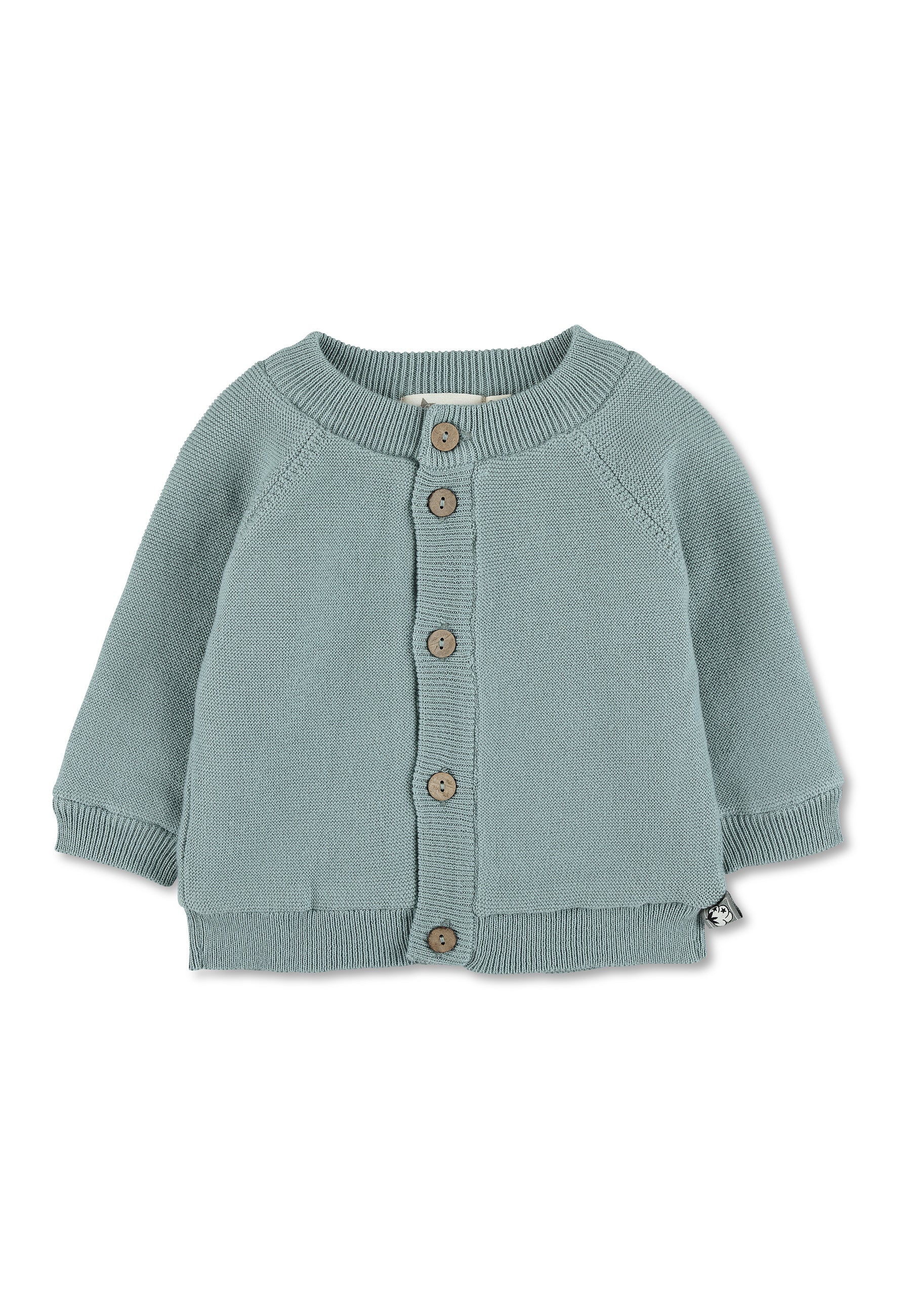 GOTS Strick-Jacke mit Stern am Rücken in 4 Farben