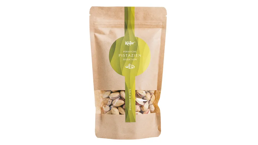 Käfer geröstete Pistazien Salz Zitrone 200 g