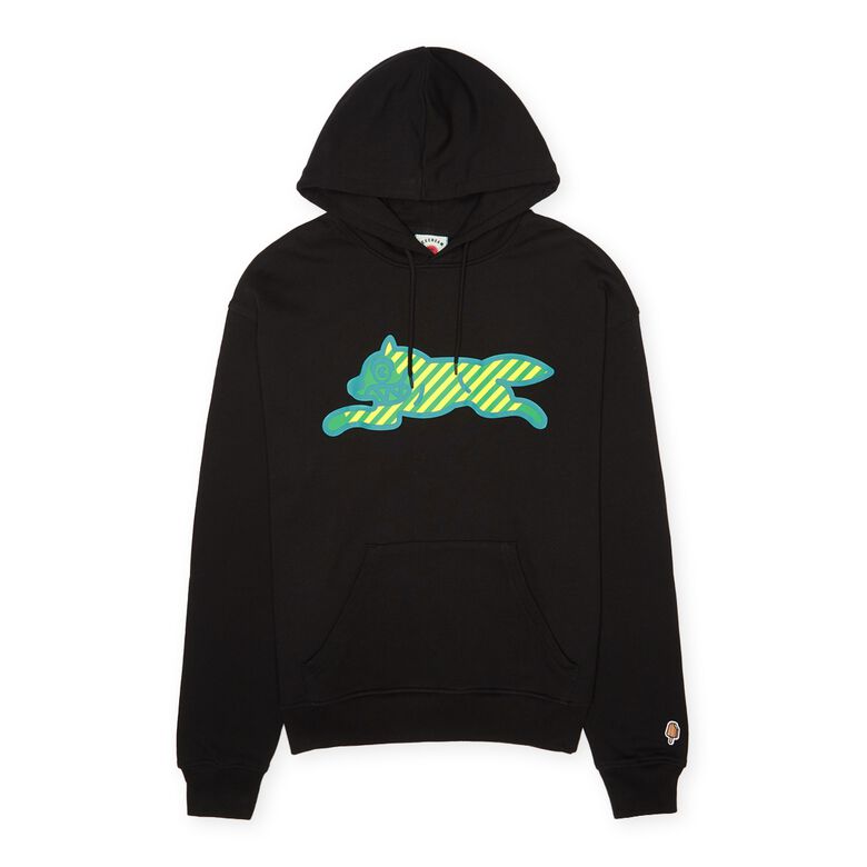 ICECREAM Running Dog Hoodie Black