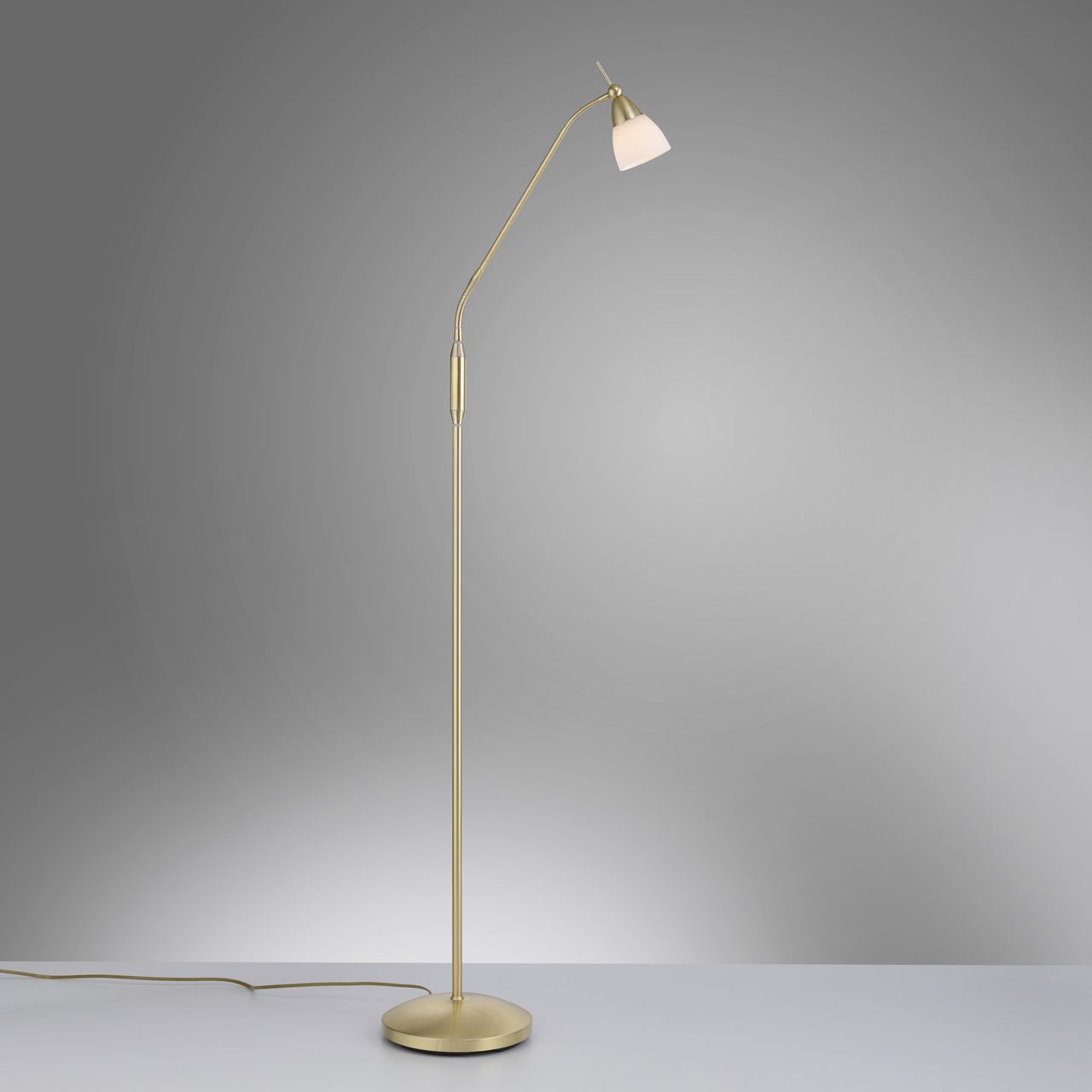 Paul Neuhaus LED Stehleuchte PINO, 1xG9/2,60Watt, 3000 Kelvin, IP20, Messing matt