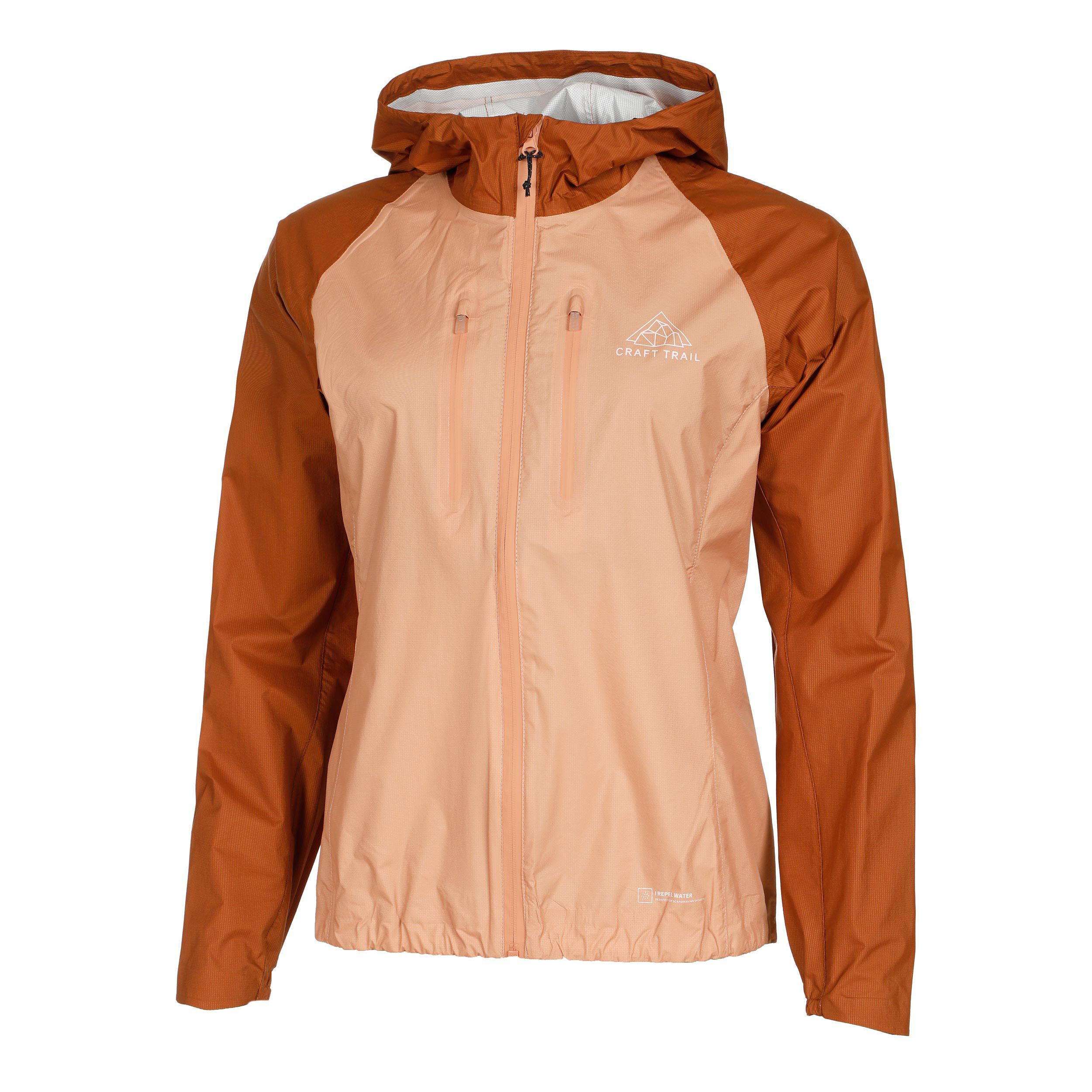 Pro Trail 2L Lightweight Laufjacke Damen - Beige, Caramel