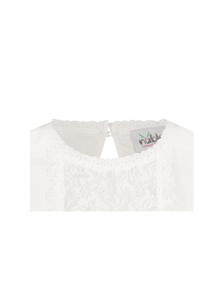 Nübler Dirndlbluse Kurzarm Emmi in Creme günstig kaufen