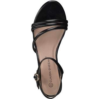 Claudia Ghizzani Sandale in schwarz