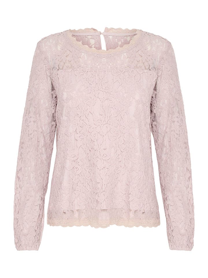 Cream Bluse 