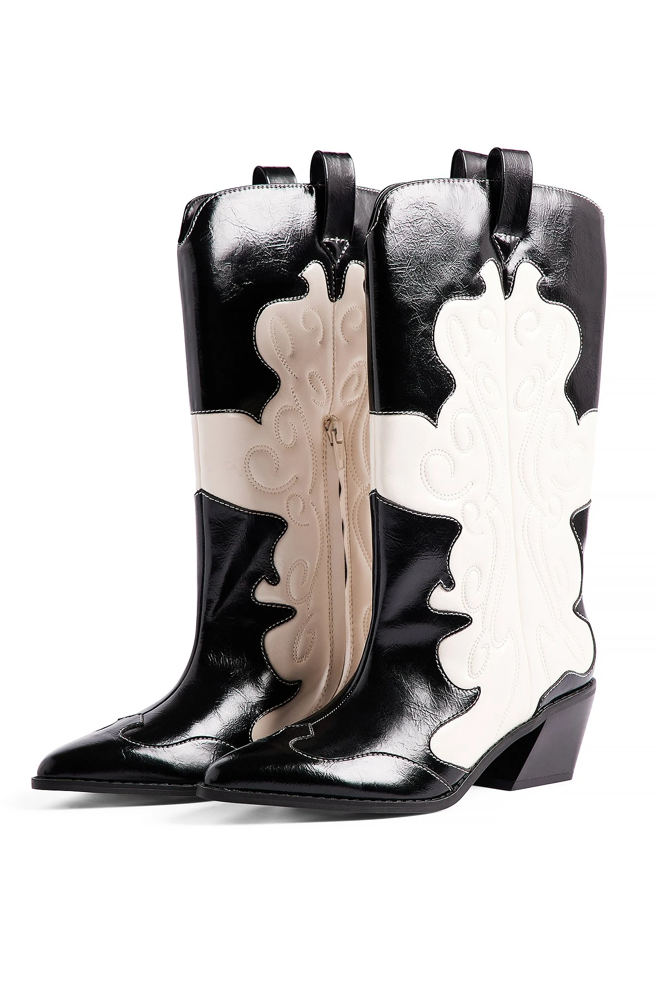 Wadenhohe Cowboy-Stiefel