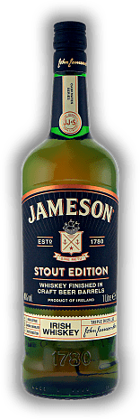 Jameson Caskmates Stout Edition Aged in Craft Beer Barrels 1,0 Liter Jameson Caskmates Stout Edition Aged in Craft Beer Barrels 1,0 Liter Ein gelungenes Zusammenwirken der Mikrobrauerei Franciscan Well Brewery in Cork, Irland und der Midleton Distill