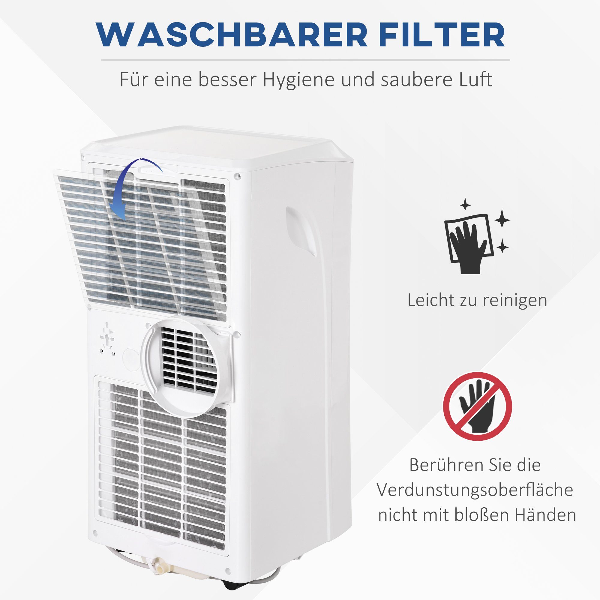 HOMCOM 3-in-1-Klimagerät 823-002V90