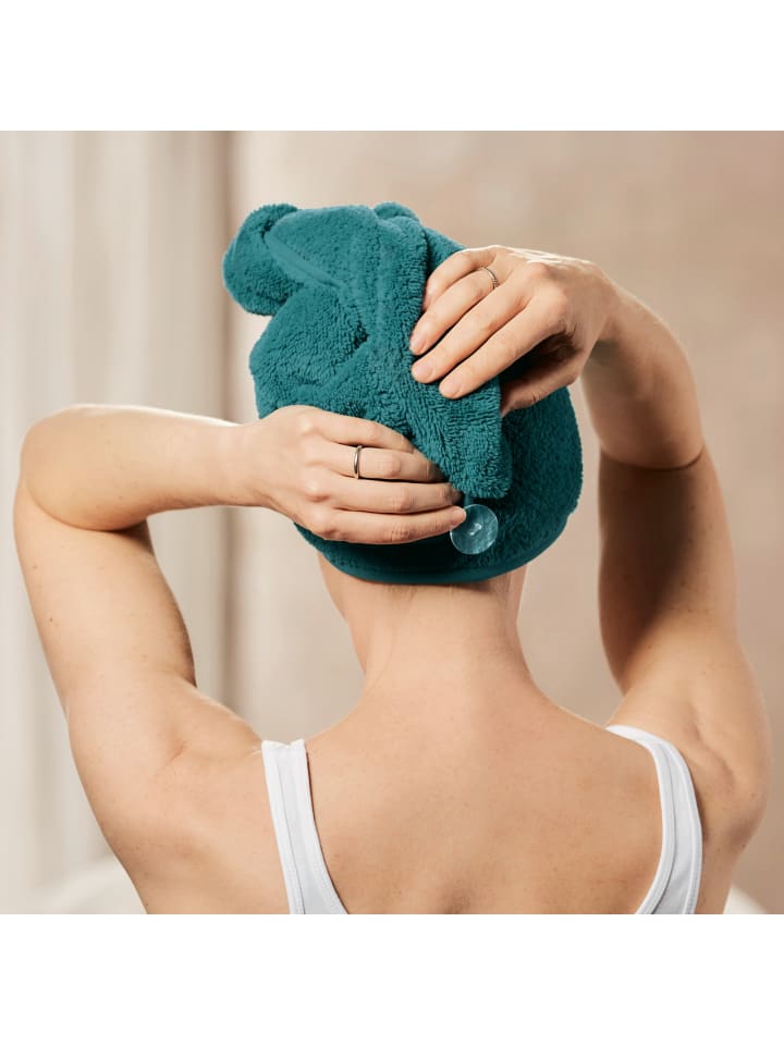 Erwin Müller Frottier Turban 2er-Pack in petrol günstig kaufen onesize