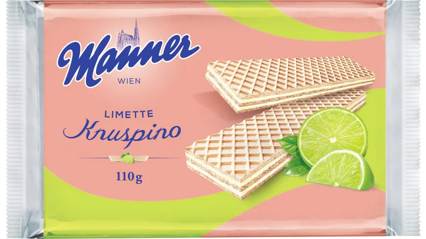 Manner Knuspino Limette 110 g