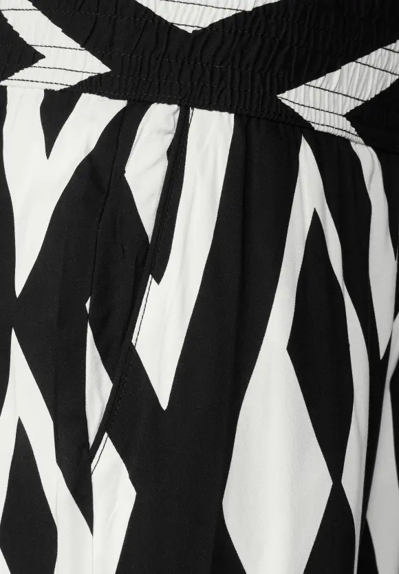 Street One Loose Fit Hose mit Print