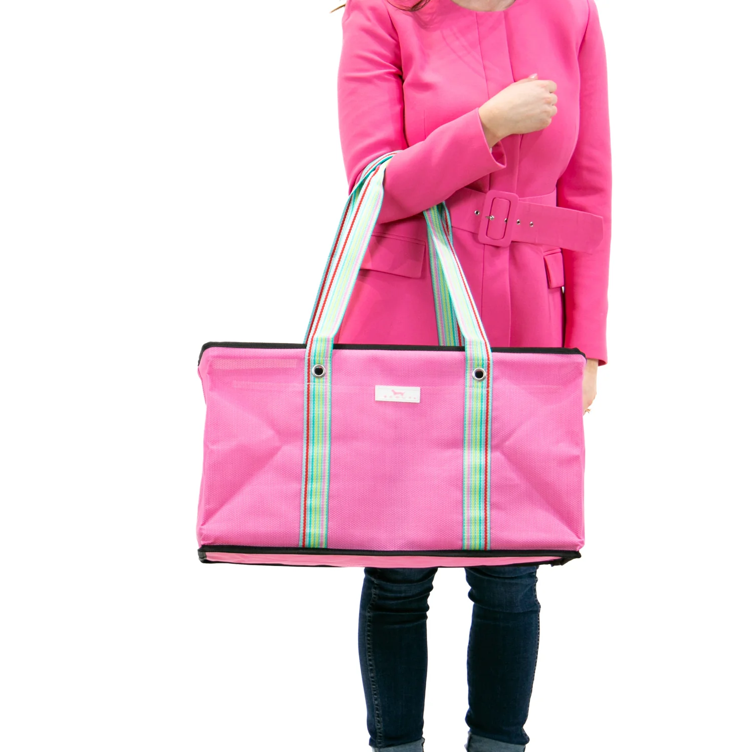 Woven Long Tote Bag X-Large Cabana Boy