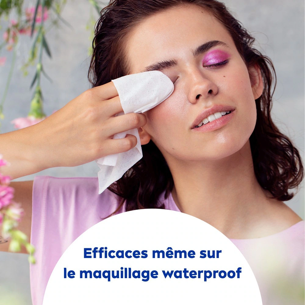 NIVEA Face & Eye Freshness 100% włókien roślinnych do skóry normalnej