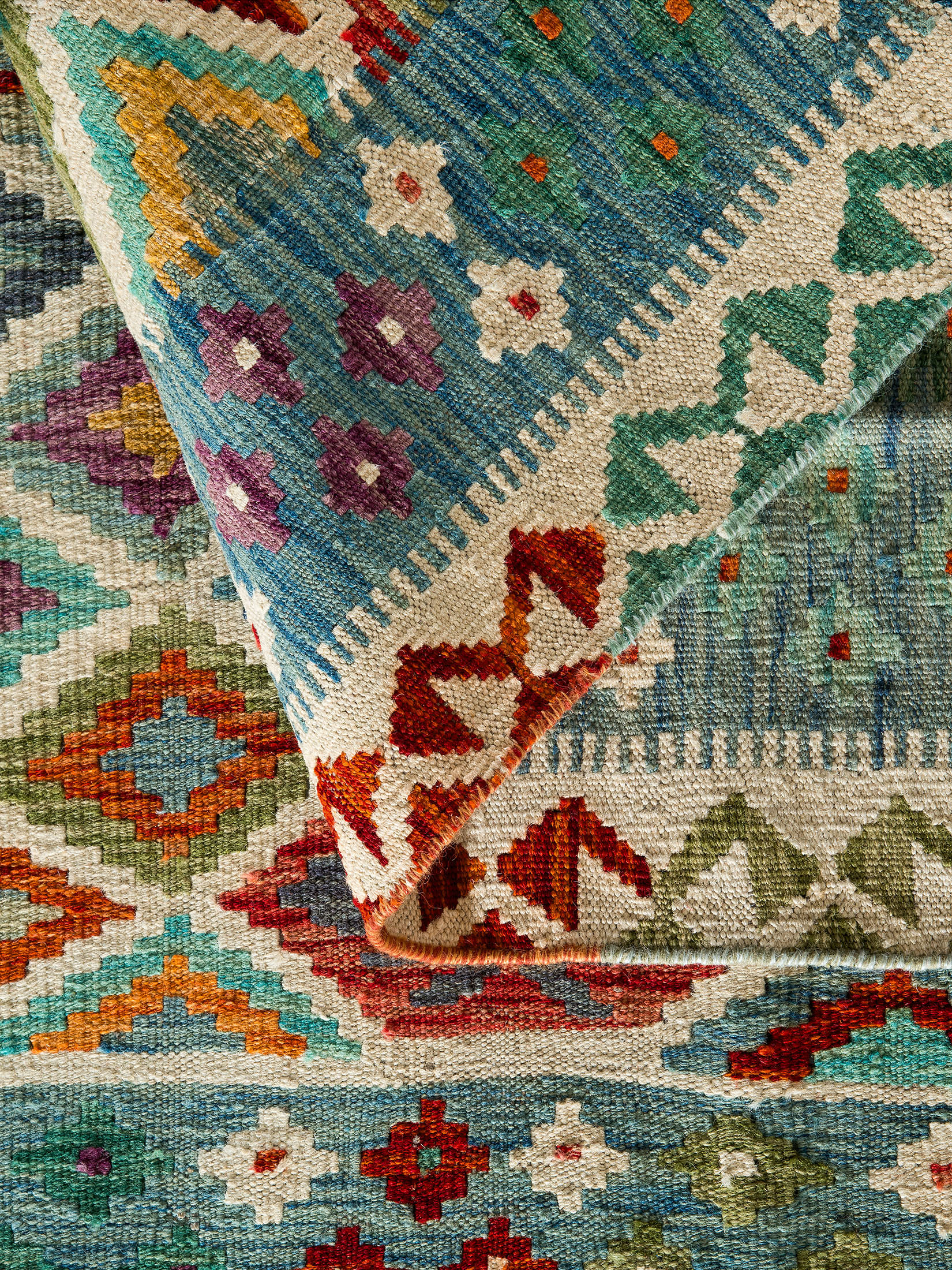 Afghan Kelim ca. 149 x 202 cm, Unikat / Einzelstück