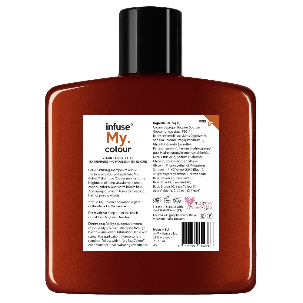 Infuse My. Colour Copper Shampoo 250 ml