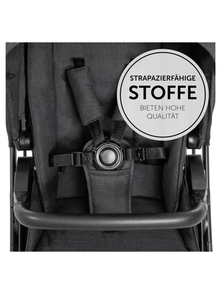 Hauck 3in1 Kinderwagen-Set Vision X Trio Set Black in schwarz günstig kaufen onesize