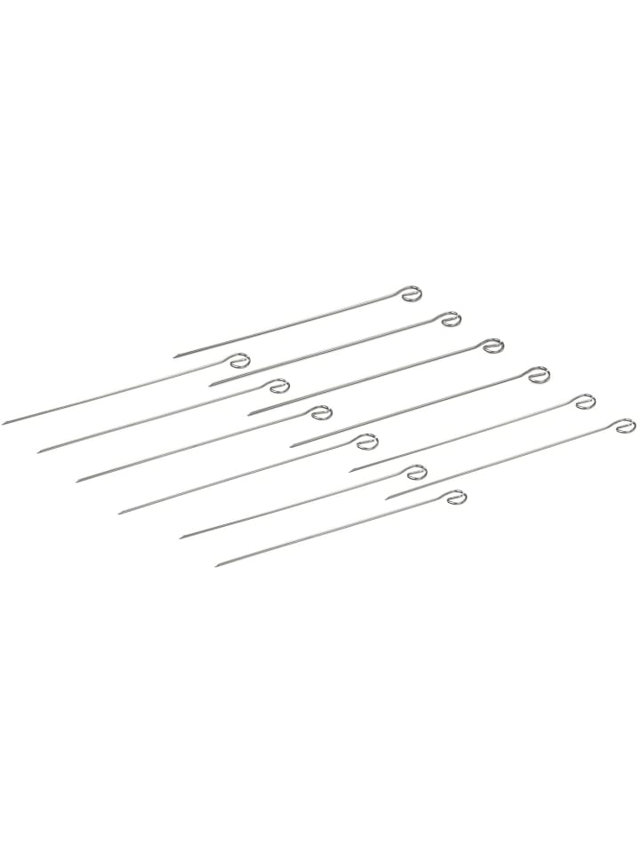 Buddy's Bar 12er-Set: Spieße, Länge: 30 cm Edelstahl in Silber günstig kaufen onesize