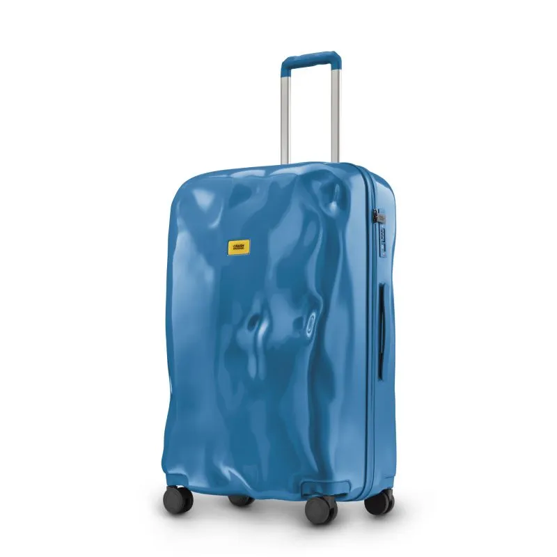 Crash Baggage Icon Tone on Tone Trolley L (79 cm) - Petrol Blue