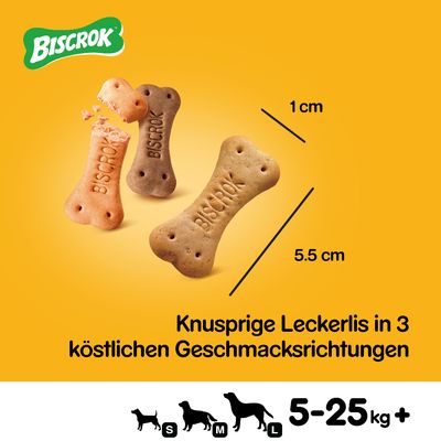 Pedigree Biscrok in 3 köstlichen Geschmacksrichtungen