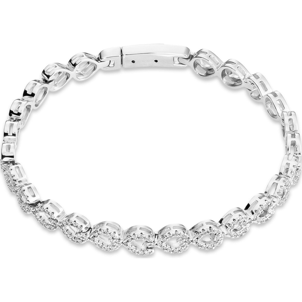 FAVS Bracelet 925 Argent rhodié Bracelet