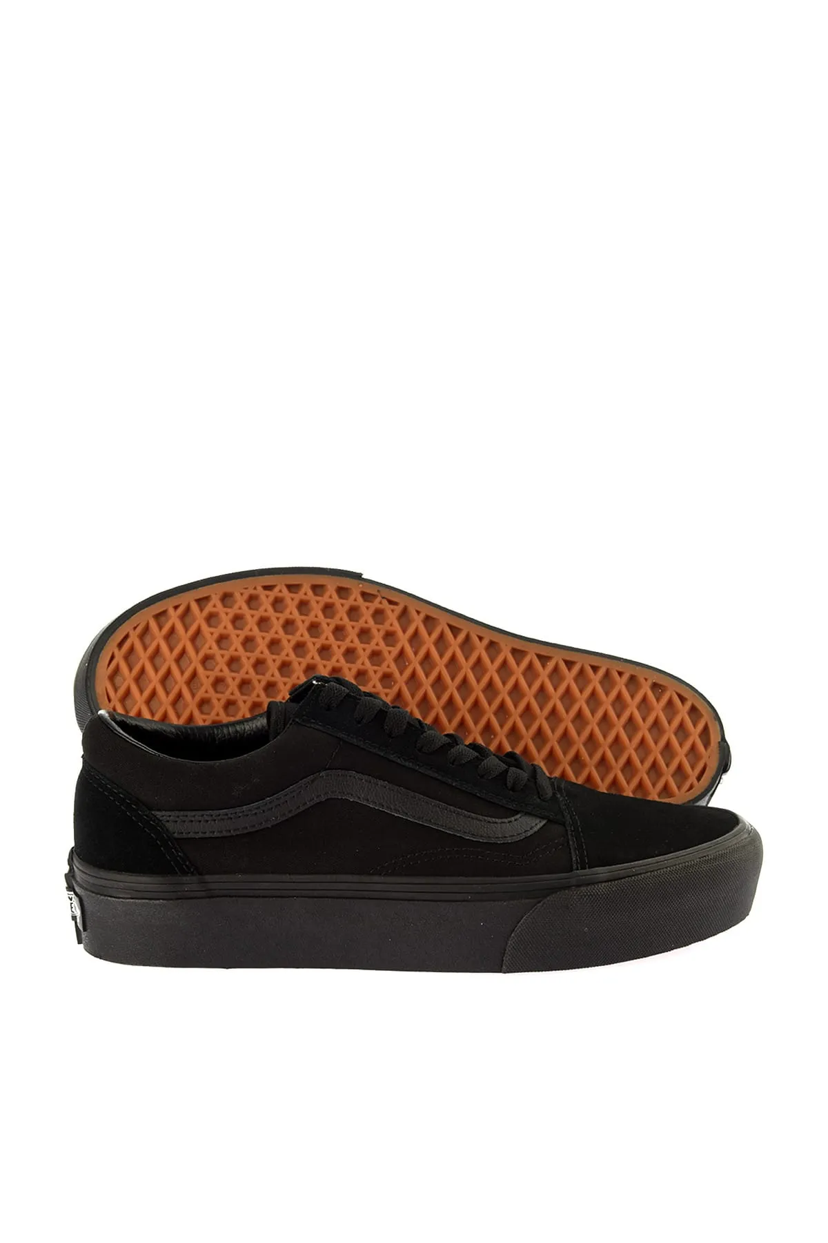 Vans  Schwarz – Damen-Sneaker – UA Old Skool Platform – VN0A3B3UBKA1