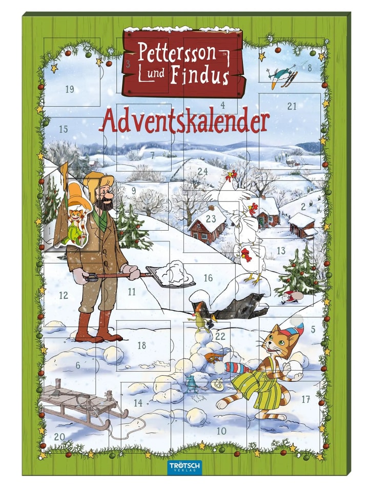 Trötsch Magnet-Adventskalender 