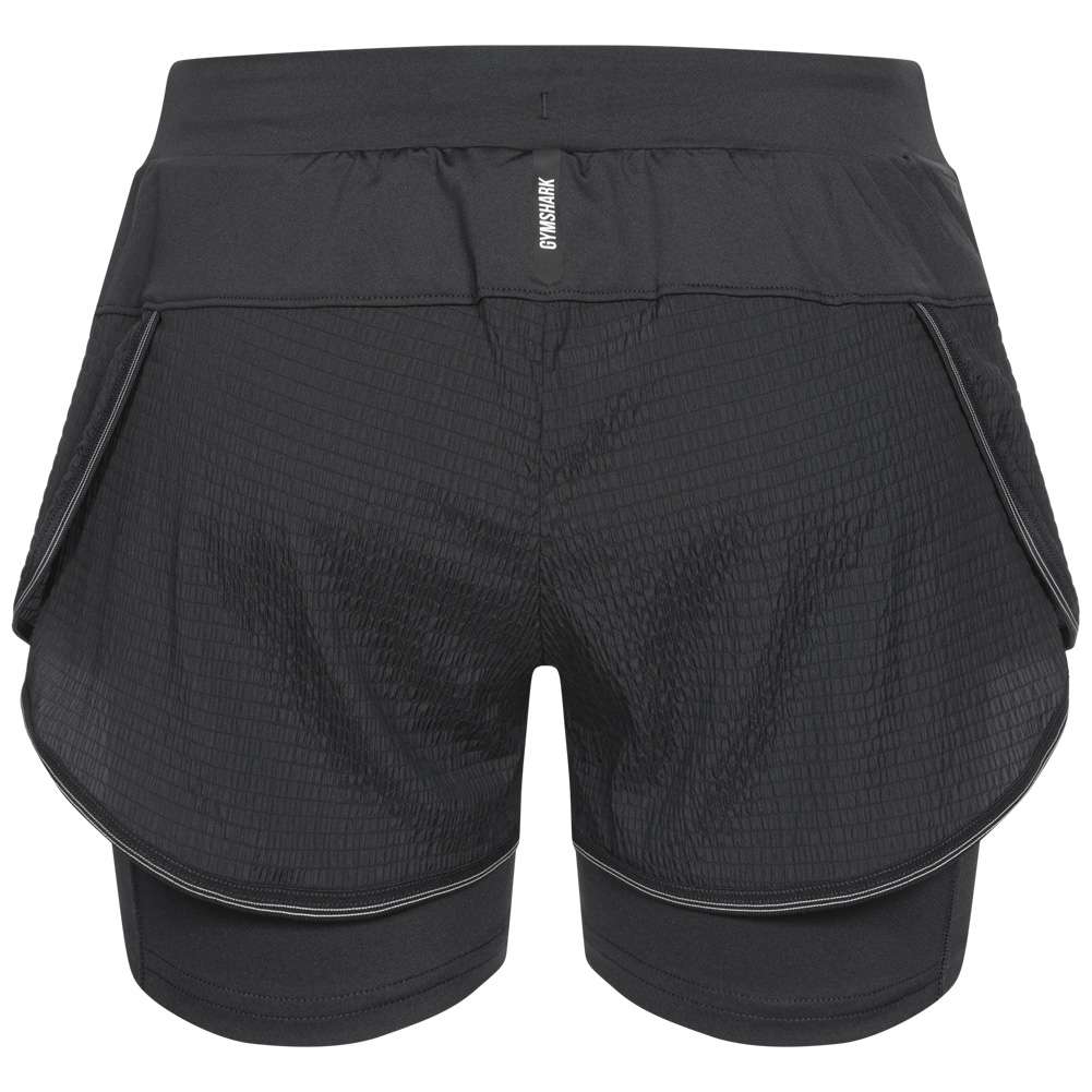 Gymshark Speed 2-in-1 Damen Shorts B2A5H-BBBB-BZ1