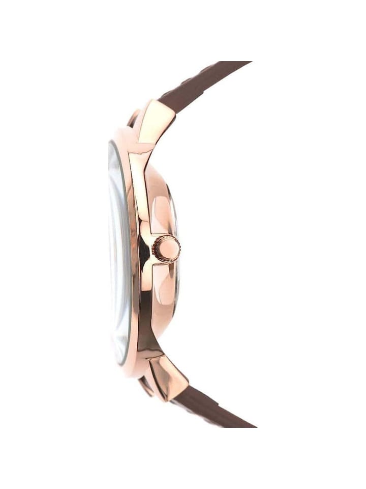 COFI 1453 Damen -Armbanduhr Analog Quartz Uhr in Braun günstig kaufen onesize