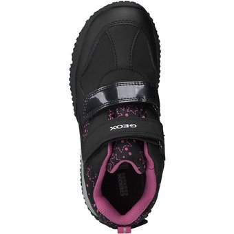 Geox J Baltic Girl Sneaker Bootie in schwarz