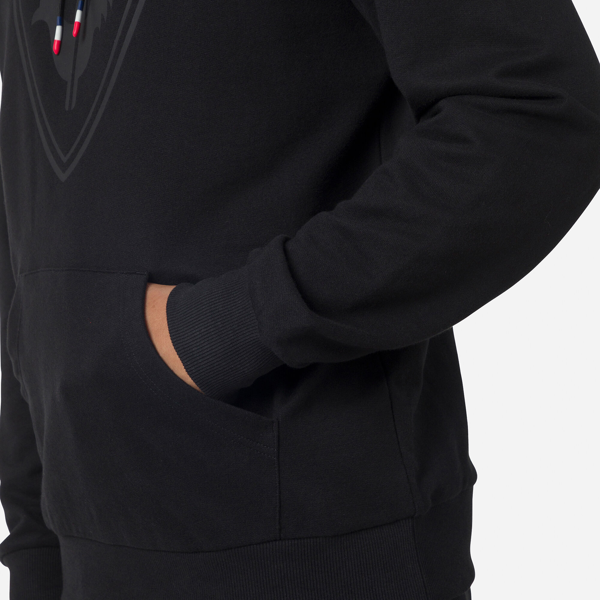 Sweat à capuche molletonné Logo Homme