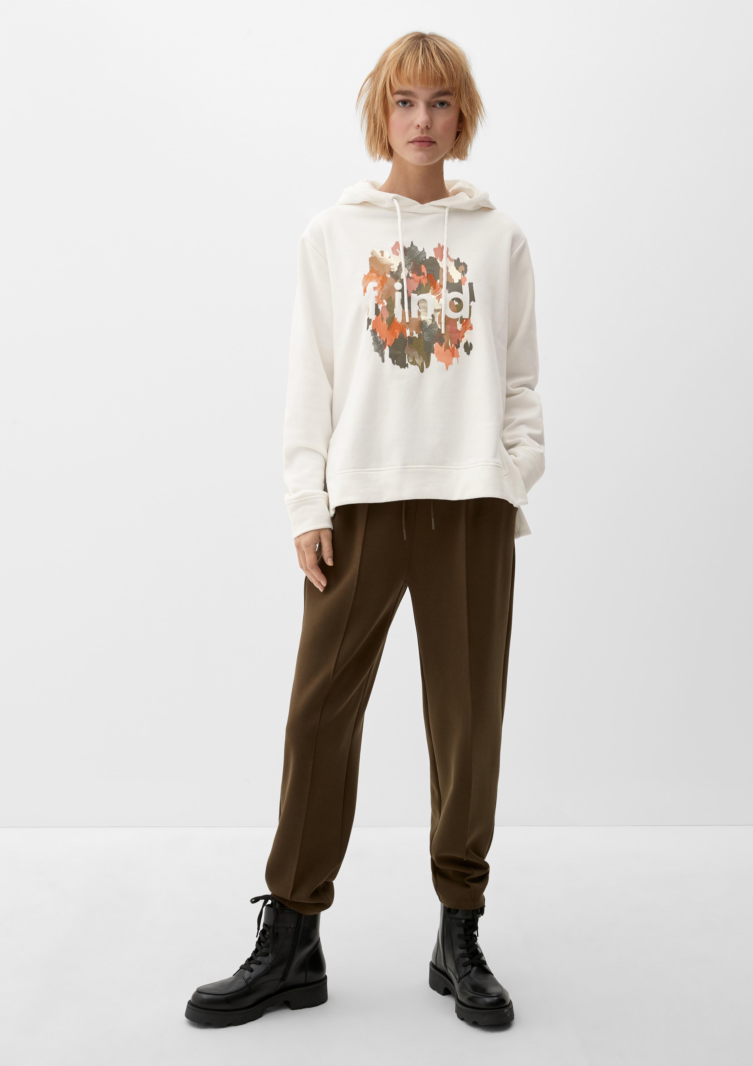 Felpa-Hoodie mit Frontprint  2121657-02D0