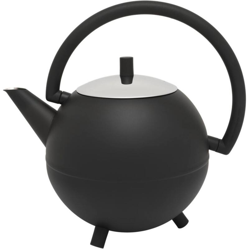 Bredemeijer Teekanne Saturn 1,2l schwarz matt         111003