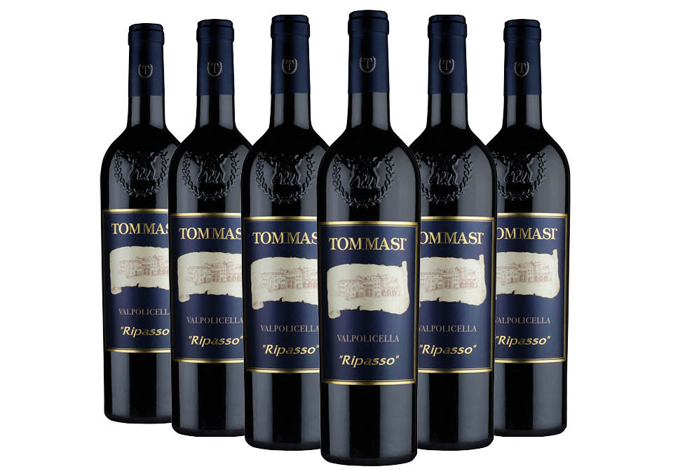 Valpolicella Ripasso Classico Superiore DOC 2020 Tommasi 6 bouteilles de 0,75 ℓ