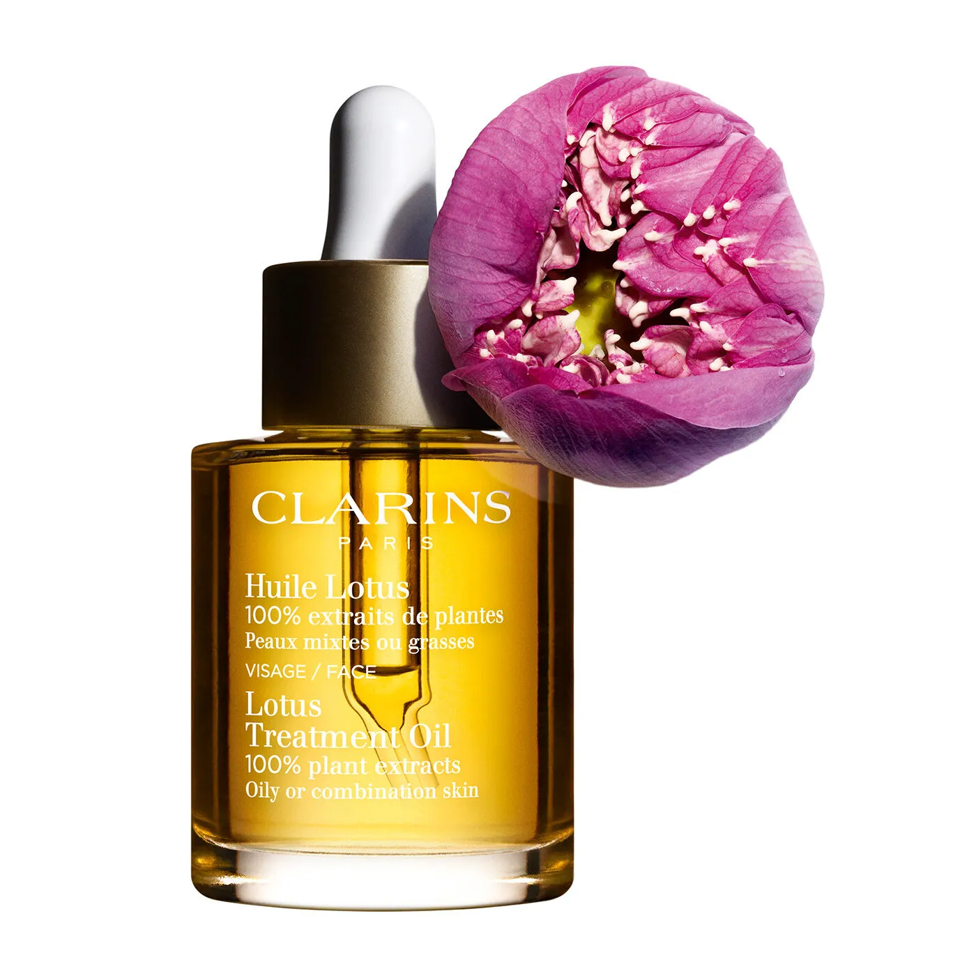 Clarins Lotus ansigtsolie